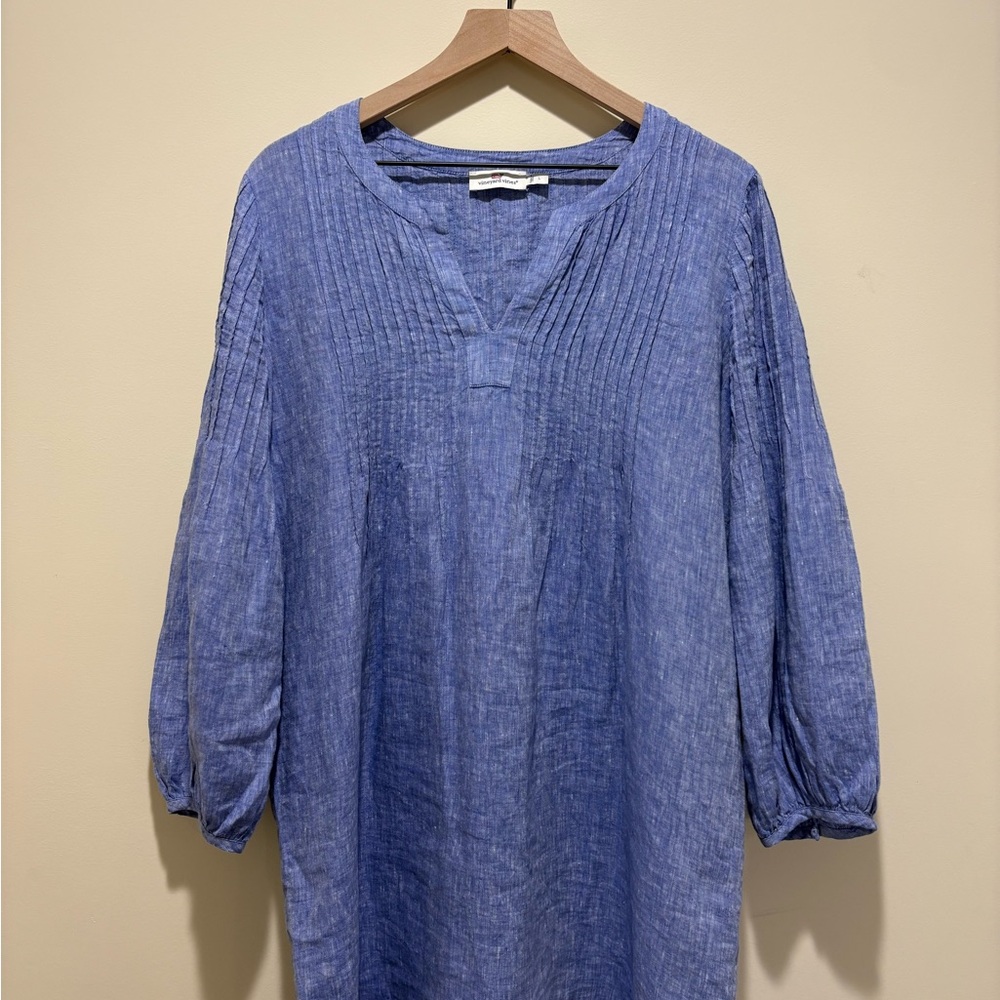 Vineyard Vines 100%Linen Women’s Dress - Picture 3 of 6